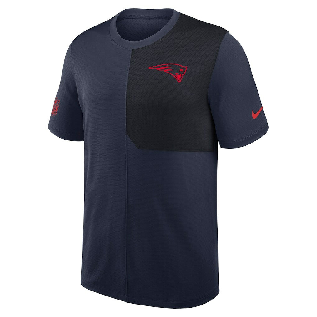 New England Patriots Sideline UV Dri-Fit Coach Shirt | NFL Online