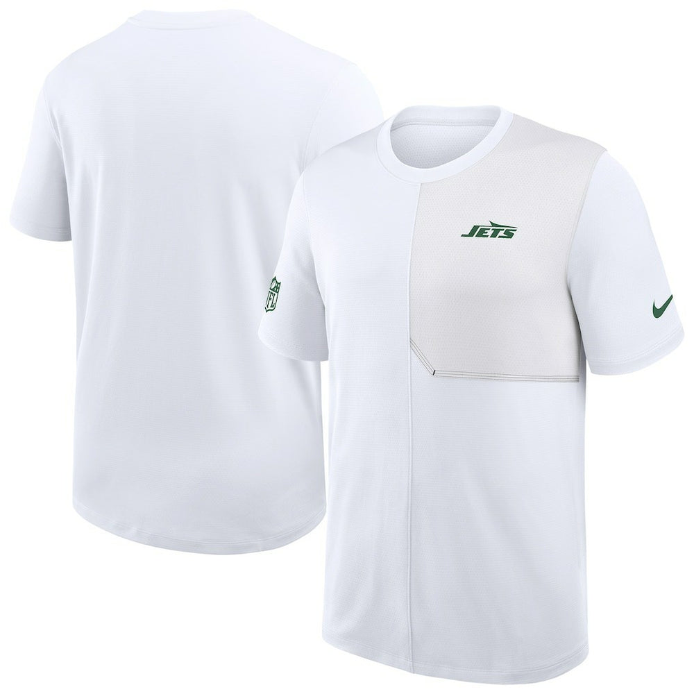 New York Jets Sideline UV Dri-Fit Coach Shirt | NFL Outlet