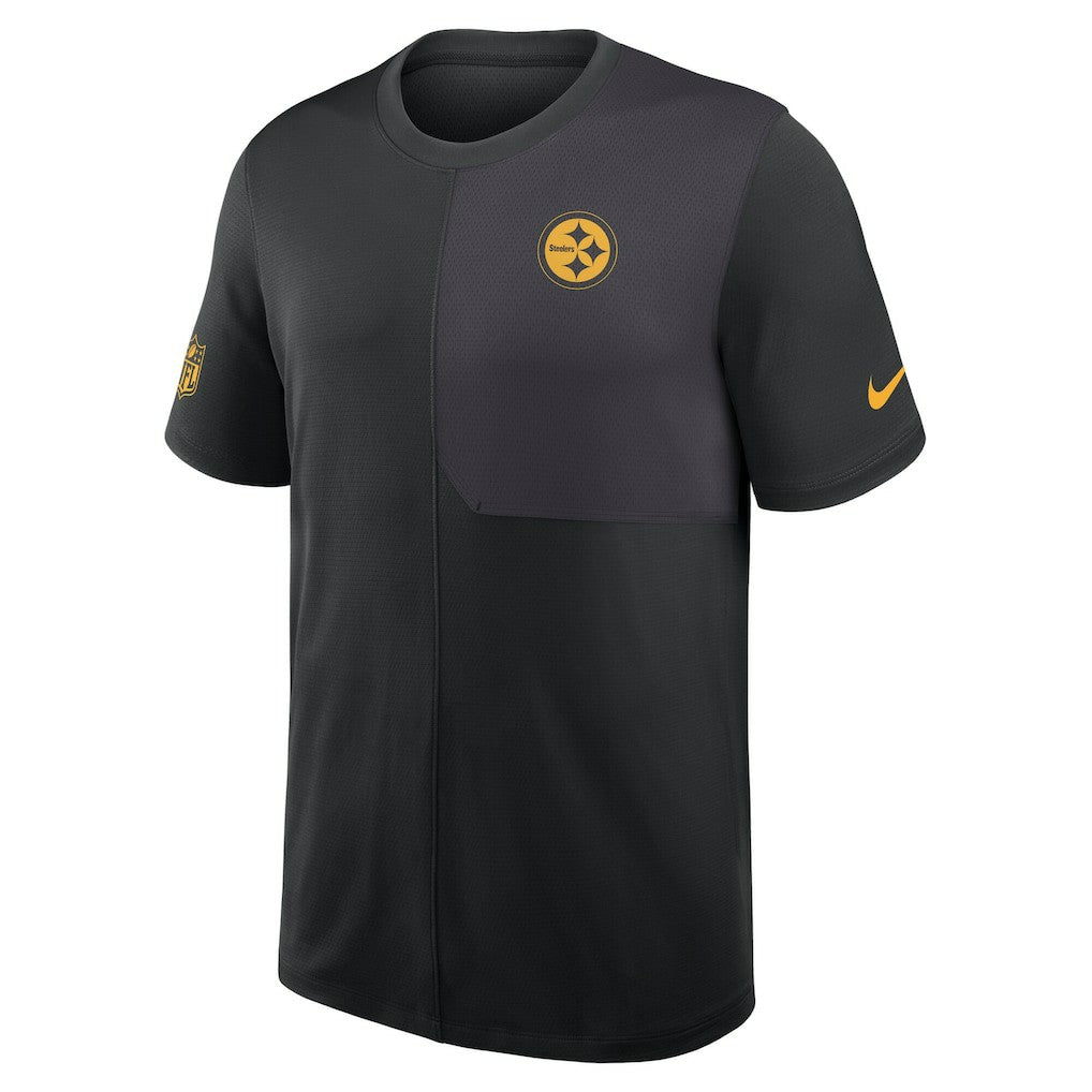 Pittsburgh Steelers Sideline UV Dri-Fit Coach Shirt | NFL New