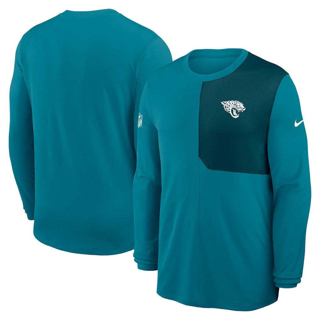 Jacksonville Jaguars Sideline Coach UV Dri-FIT Long Sleeve Shirt | NFL Near me