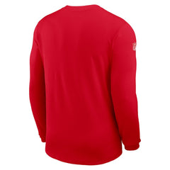 Kansas City Chiefs Sideline Coach UV Dri-FIT Long Sleeve Shirt | NFL New