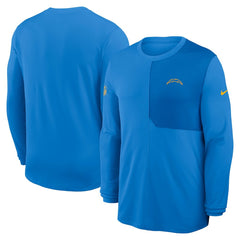 Los Angeles Chargers Sideline Coach UV Dri-FIT Long Sleeve Shirt | NFL Discount