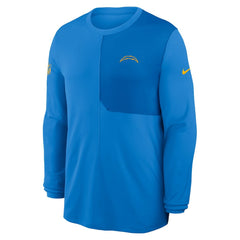 Los Angeles Chargers Sideline Coach UV Dri-FIT Long Sleeve Shirt | NFL Discount
