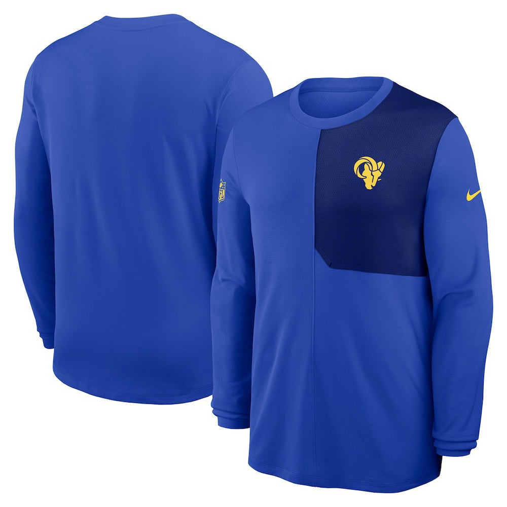 Los Angeles Rams Sideline Coach UV Dri-FIT Long Sleeve Shirt | NFL Online