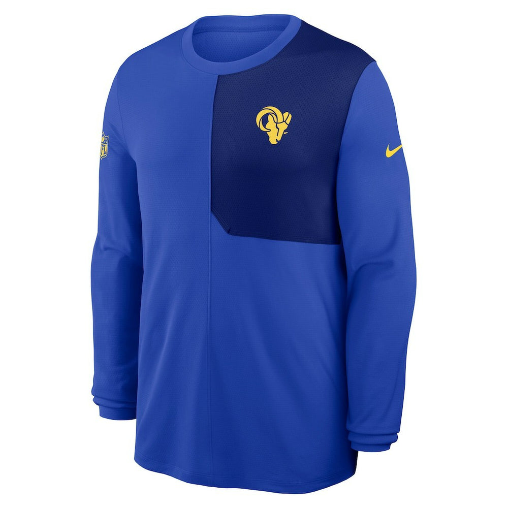 Los Angeles Rams Sideline Coach UV Dri-FIT Long Sleeve Shirt | NFL Online