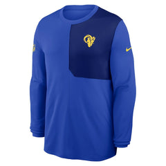 Los Angeles Rams Sideline Coach UV Dri-FIT Long Sleeve Shirt | NFL Online