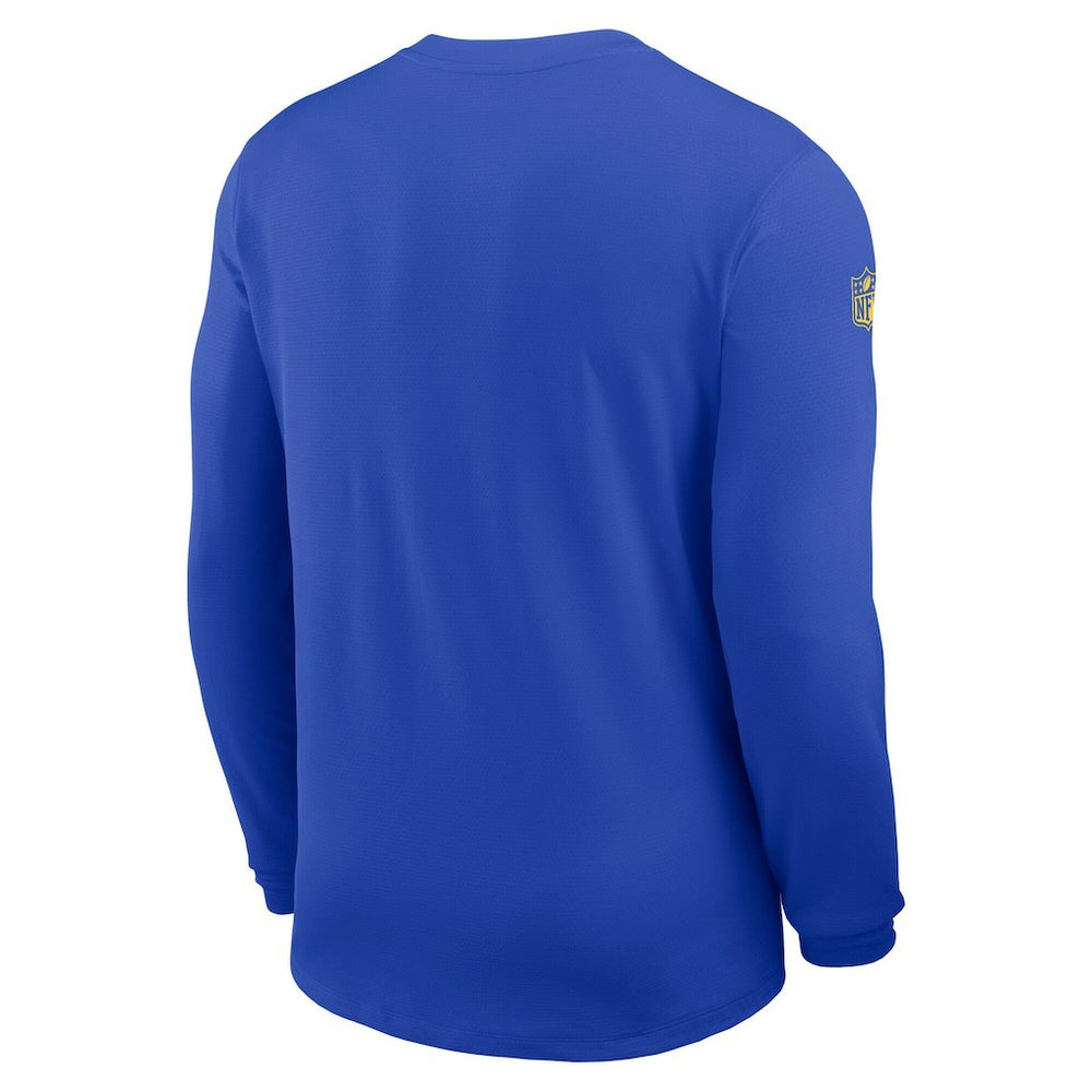 Los Angeles Rams Sideline Coach UV Dri-FIT Long Sleeve Shirt | NFL Online