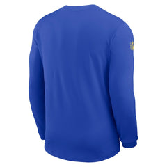 Los Angeles Rams Sideline Coach UV Dri-FIT Long Sleeve Shirt | NFL Online