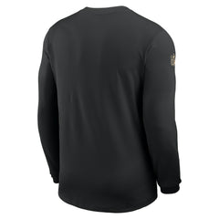 New Orleans Saints Sideline Coach UV Dri-FIT Long Sleeve Shirt | NFL Sale