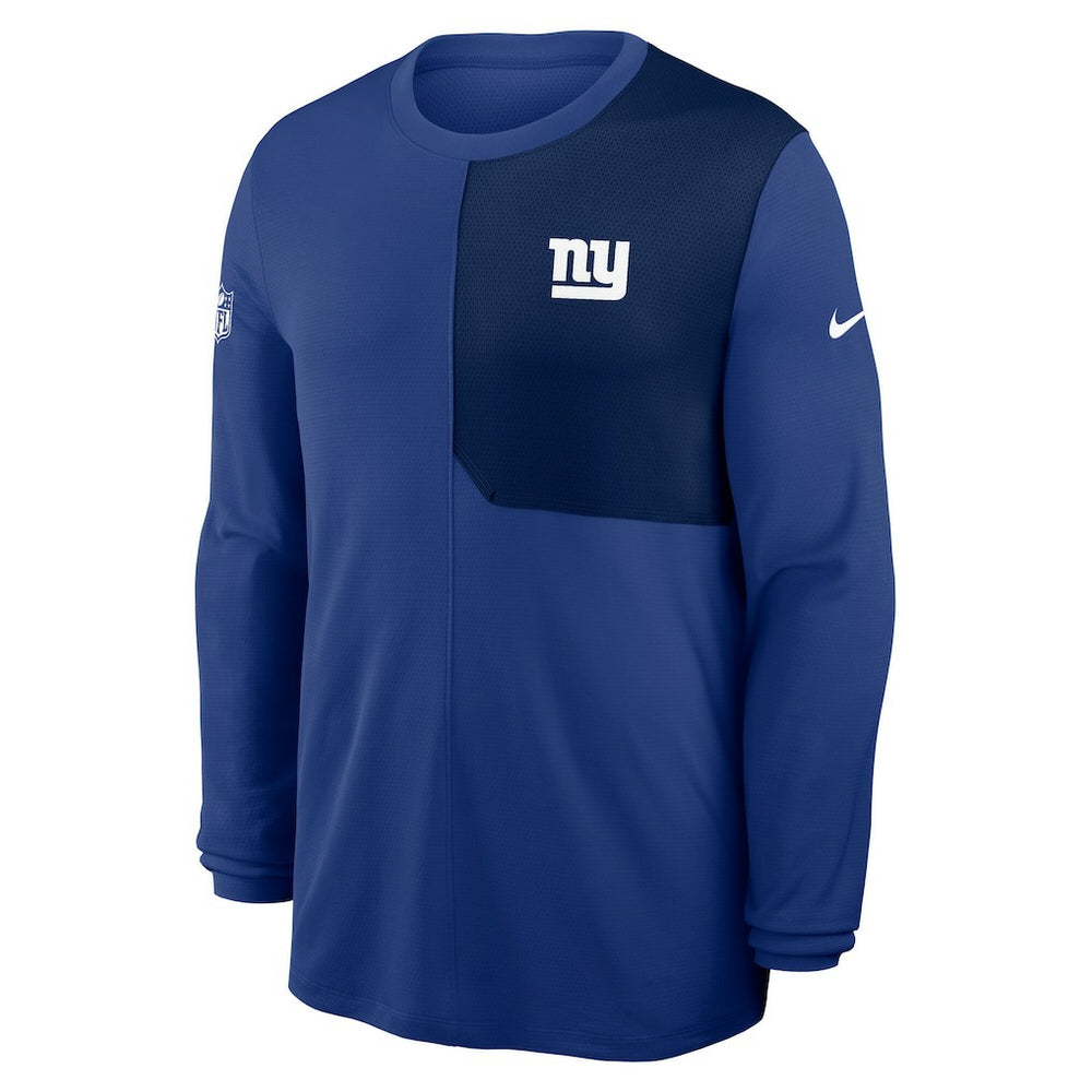 New York Giants Sideline Coach UV Dri-FIT Long Sleeve Shirt | NFL US