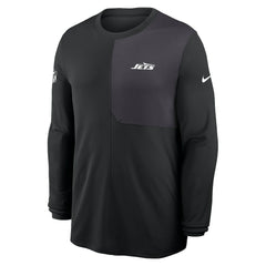 New York Jets Sideline Coach UV Dri-FIT Long Sleeve Shirt | NFL Near me