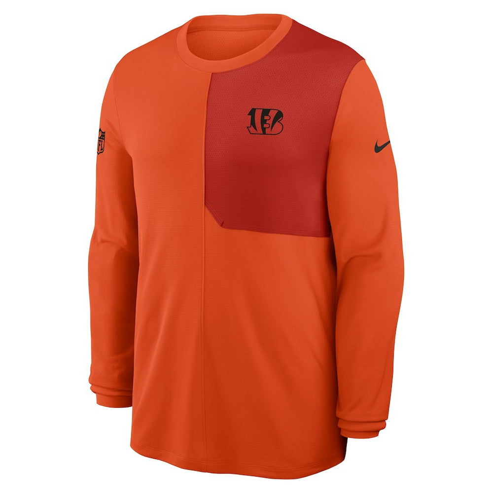 Cincinnati Bengals Sideline Coach UV Dri-FIT Long Sleeve Shirt | NFL Sale