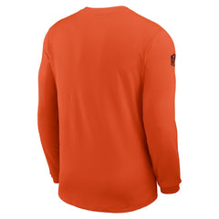 Cincinnati Bengals Sideline Coach UV Dri-FIT Long Sleeve Shirt | NFL Sale