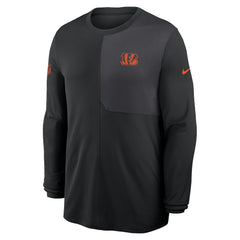 Cincinnati Bengals Sideline Coach UV Dri-FIT Long Sleeve Shirt | NFL Online