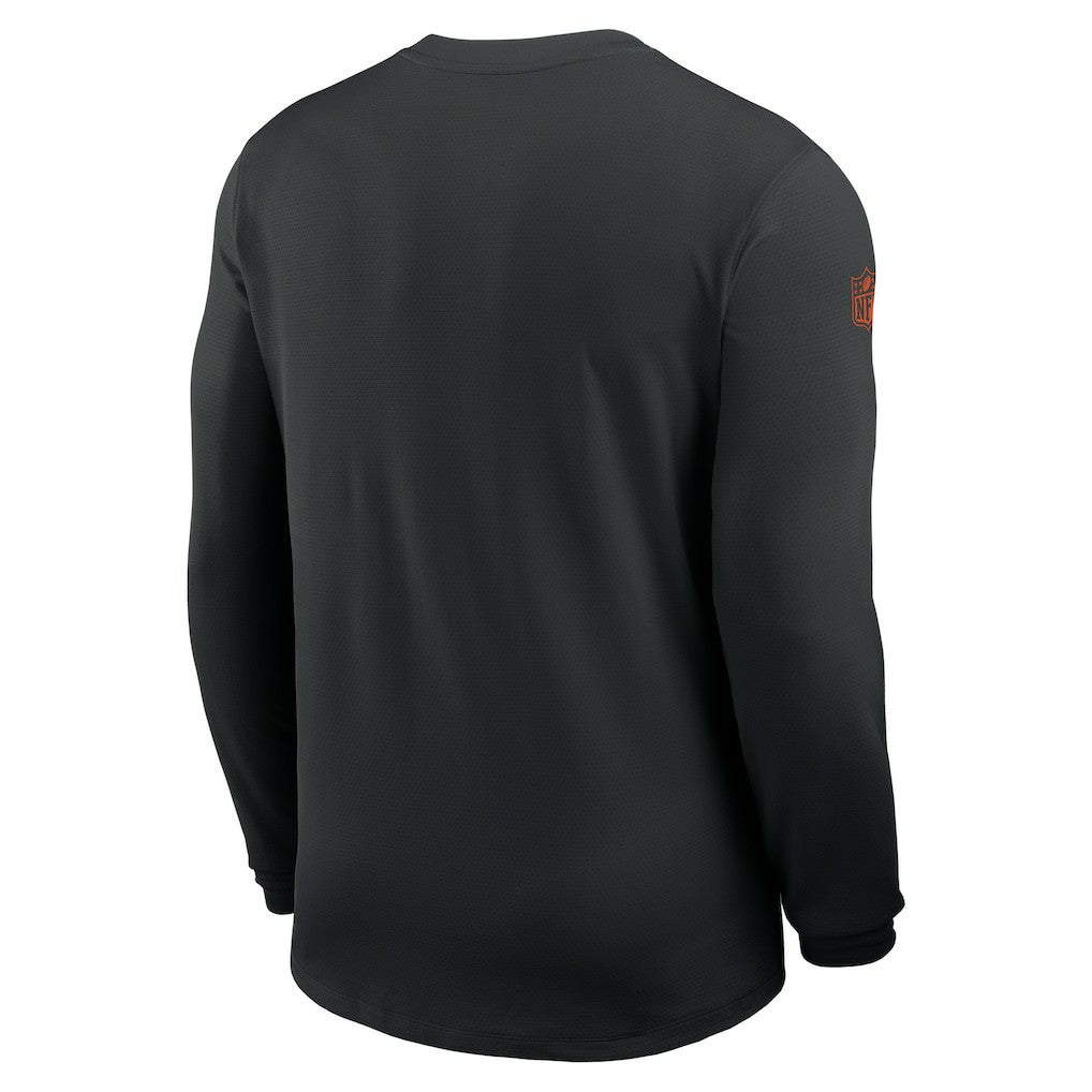 Cincinnati Bengals Sideline Coach UV Dri-FIT Long Sleeve Shirt | NFL Online