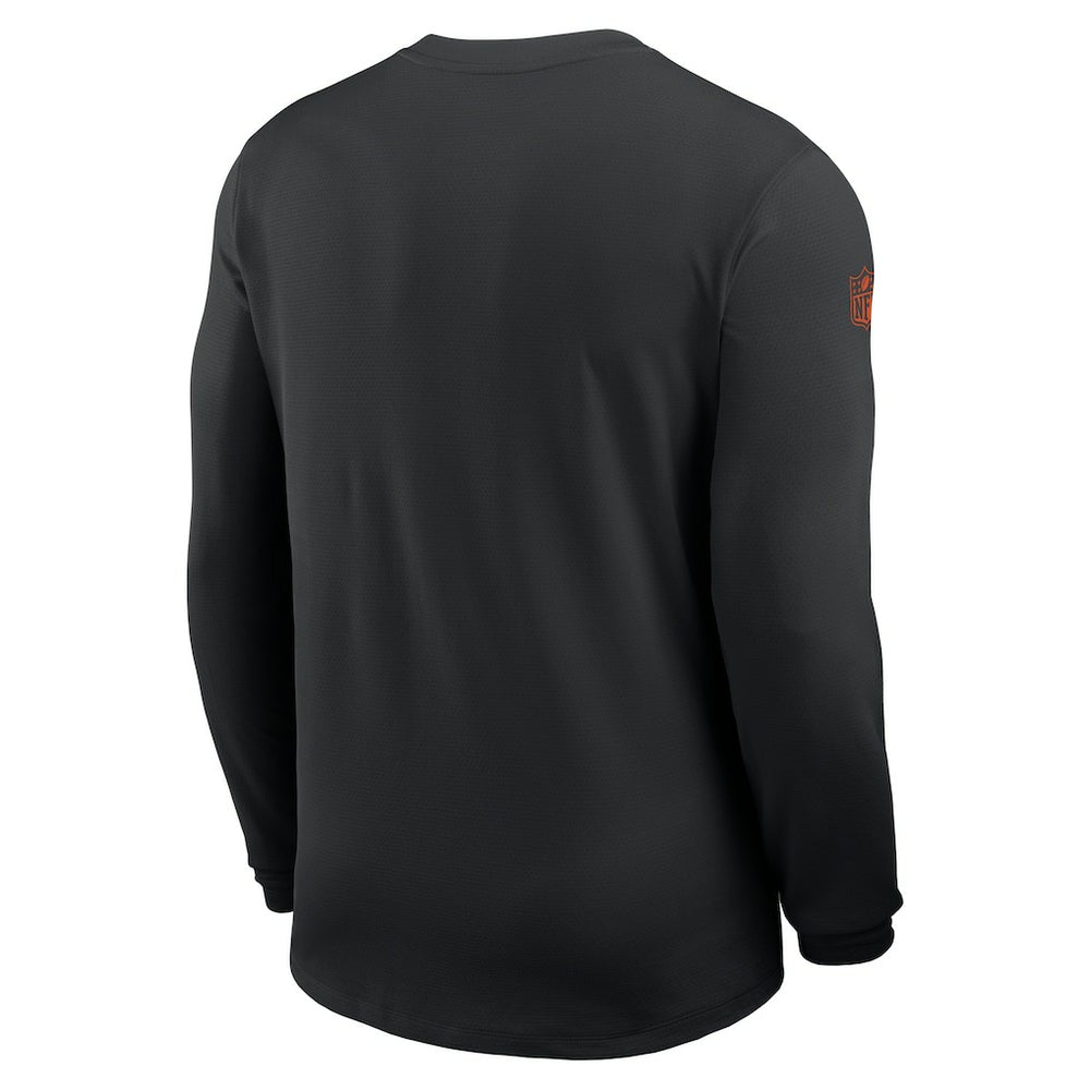 Cincinnati Bengals Sideline Coach UV Dri-FIT Long Sleeve Shirt | NFL Online