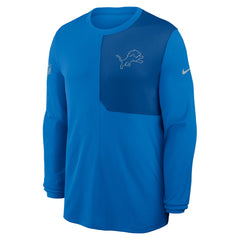 Detroit Lions Sideline Coach UV Dri-FIT Long Sleeve Shirt | NFL New