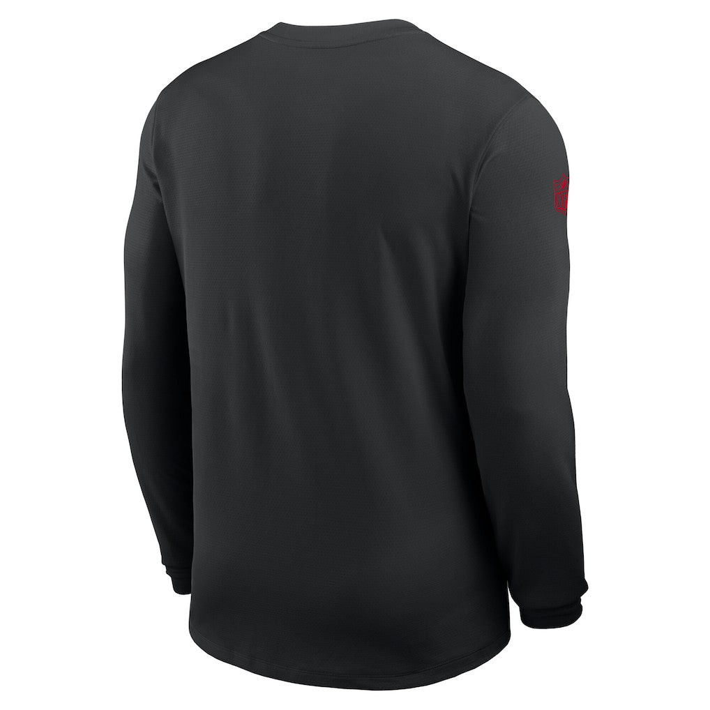 Atlanta Falcons Sideline Coach UV Dri-FIT Long Sleeve Shirt | NFL US