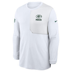Green Bay Packers Sideline Coach UV Dri-FIT Long Sleeve Shirt | NFL New
