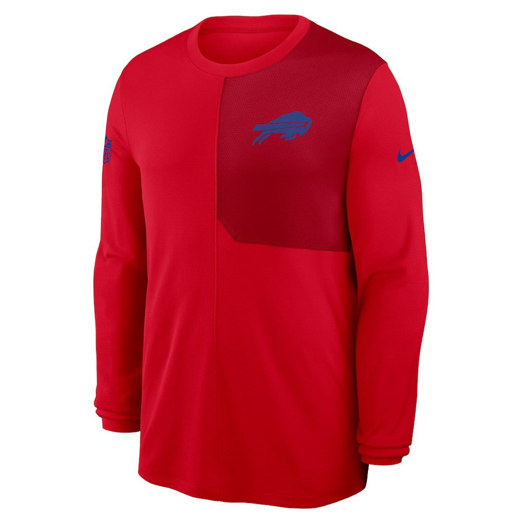 Buffalo Bills Sideline Coach UV Dri-FIT Long Sleeve Shirt | NFL New
