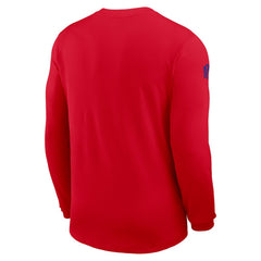 Buffalo Bills Sideline Coach UV Dri-FIT Long Sleeve Shirt | NFL New