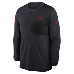 Houston Texans Sideline Coach UV Dri-FIT Long Sleeve Shirt | NFL New