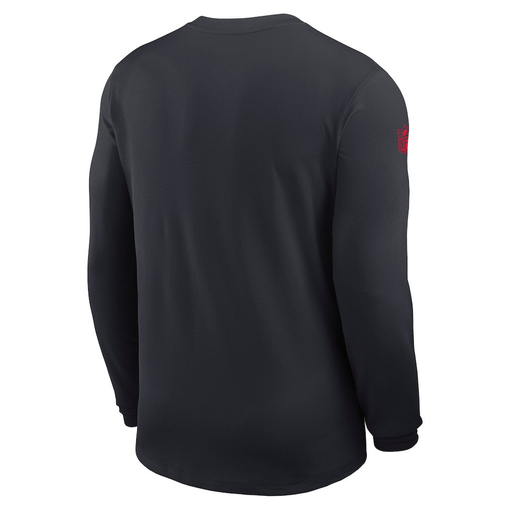 Houston Texans Sideline Coach UV Dri-FIT Long Sleeve Shirt | NFL New