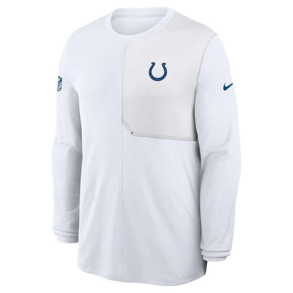 Indianapolis Colts Sideline Coach UV Dri-FIT Long Sleeve Shirt | NFL Discount