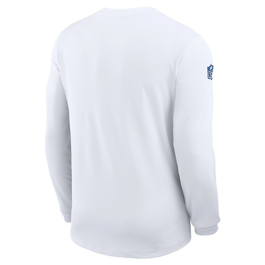 Indianapolis Colts Sideline Coach UV Dri-FIT Long Sleeve Shirt | NFL Discount