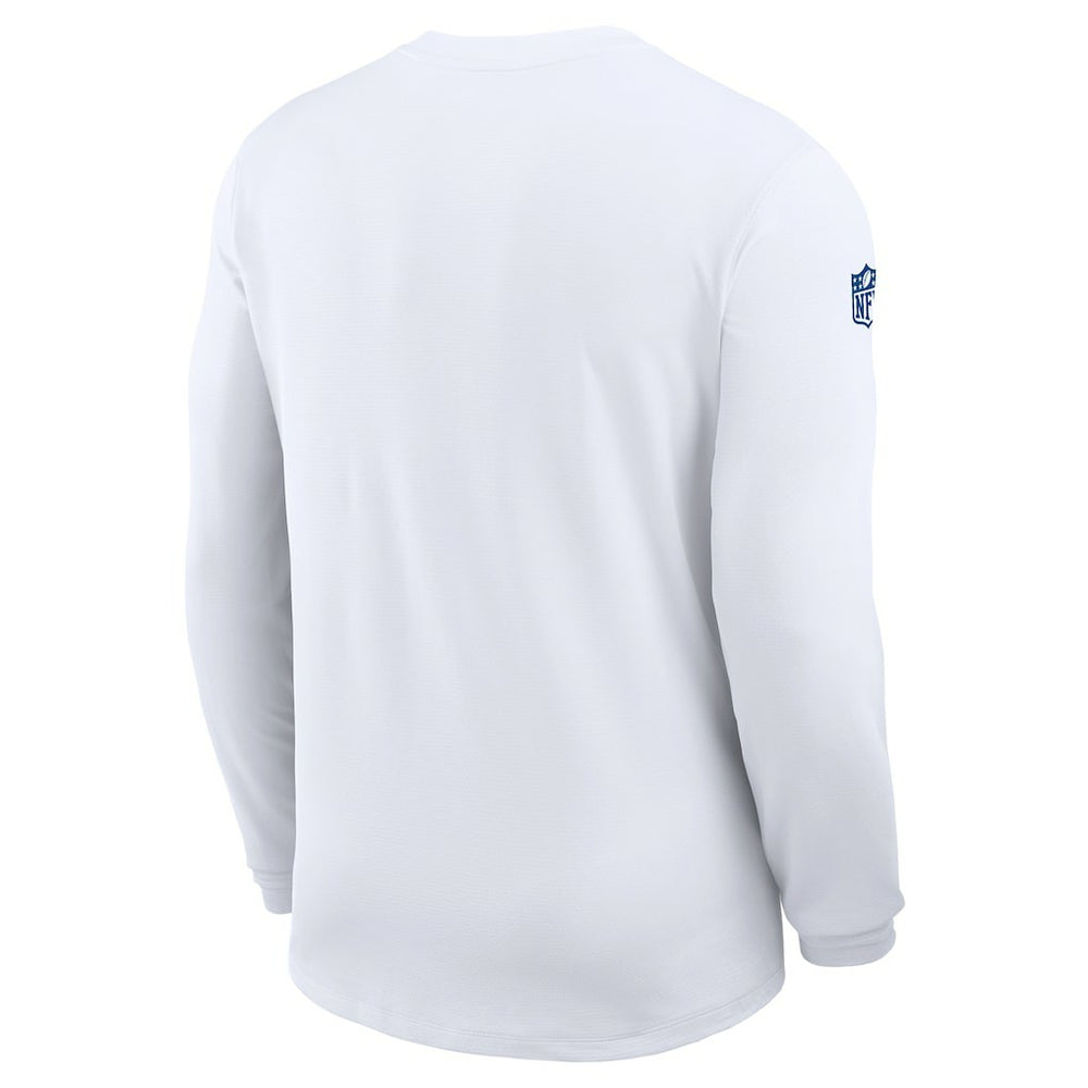 Indianapolis Colts Sideline Coach UV Dri-FIT Long Sleeve Shirt | NFL Discount