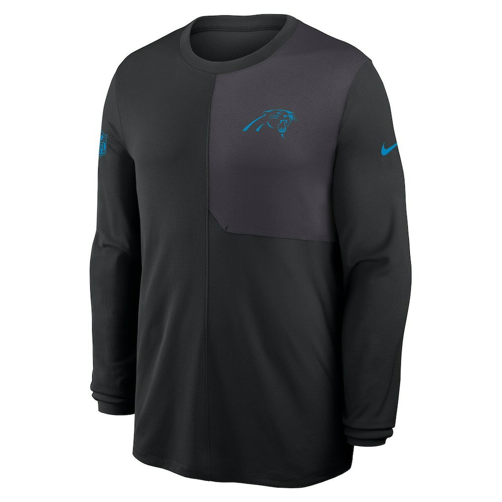 Carolina Panthers Sideline Coach UV Dri-FIT Long Sleeve Shirt | NFL US