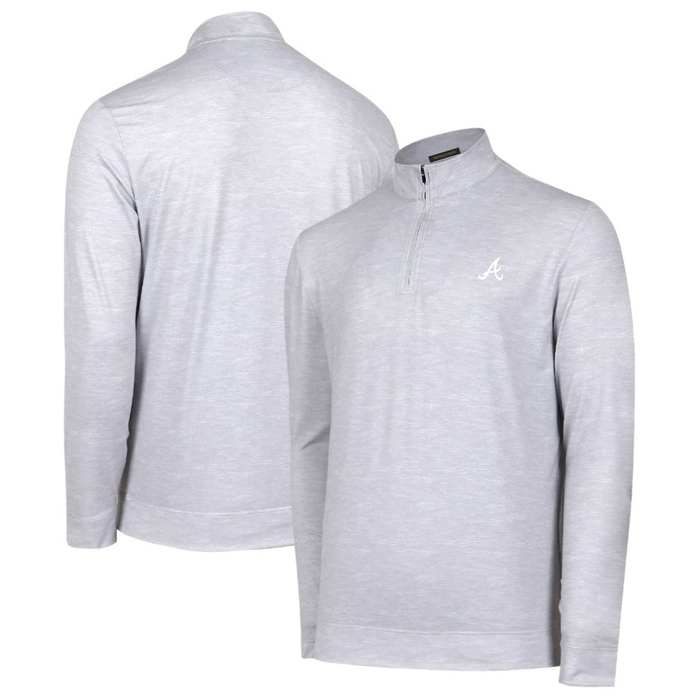 Atlanta Braves Sublime Tri-Blend Quarter-Zip Jacket - MLB Jackets