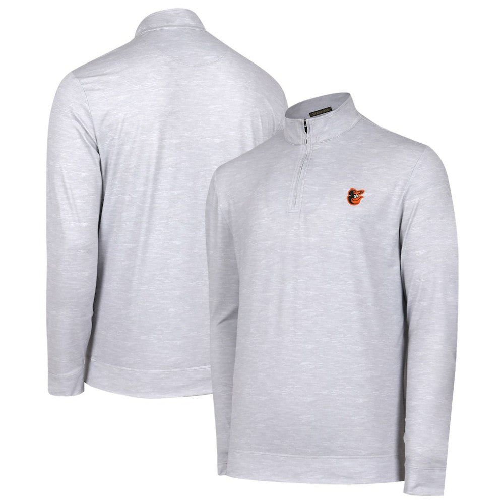 Baltimore Orioles Sublime Tri-Blend Quarter-Zip Jacket - MLB Jackets