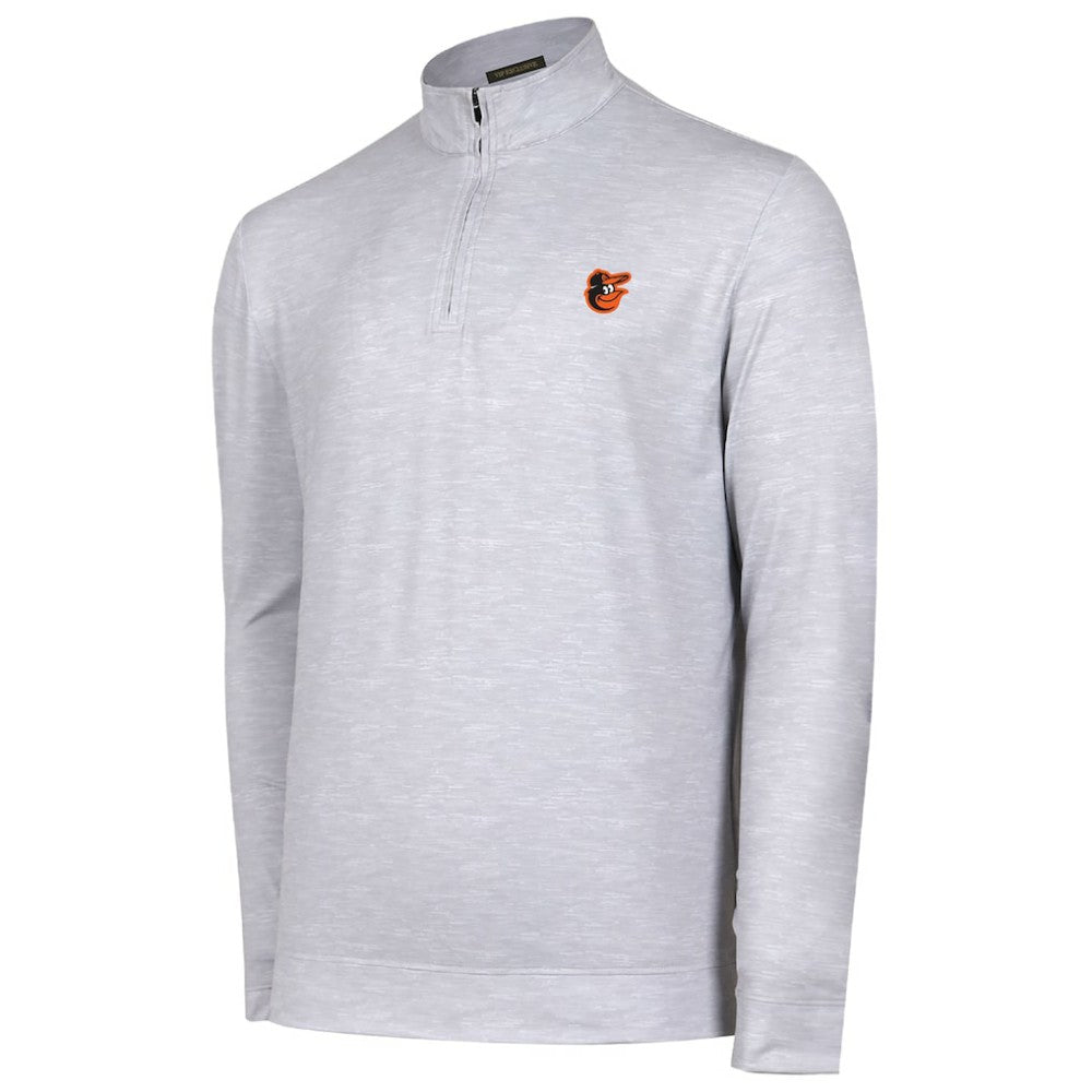 Baltimore Orioles Sublime Tri-Blend Quarter-Zip Jacket - MLB Jackets