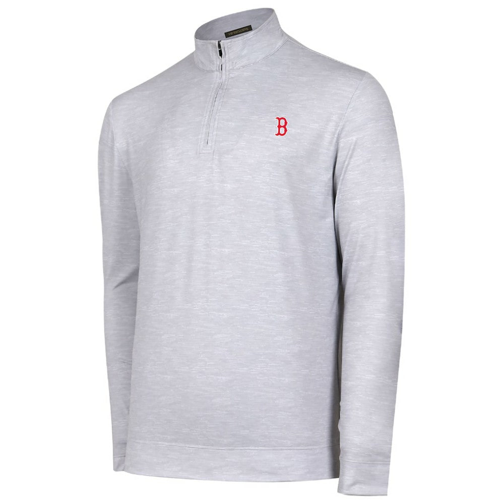 Boston Red Sox Sublime Tri-Blend Quarter-Zip Jacket - MLB Jackets