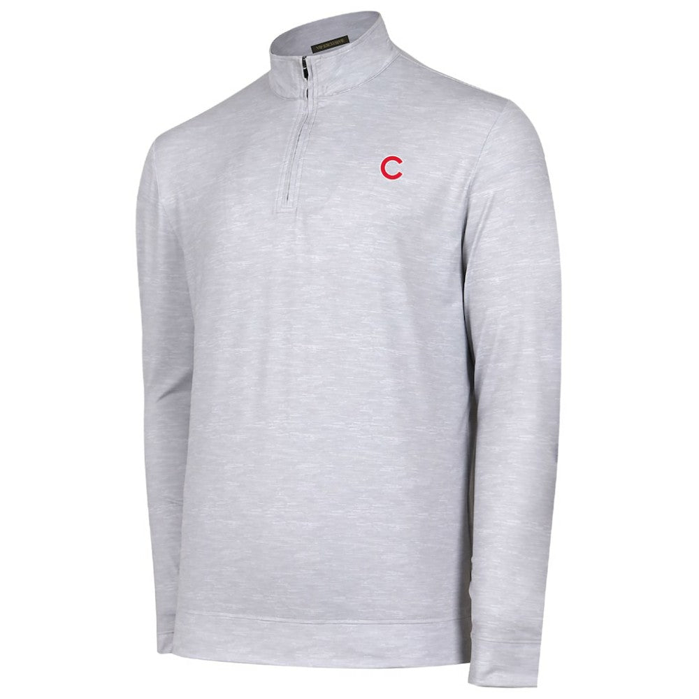 Chicago Cubs Sublime Tri-Blend Quarter-Zip Jacket - MLB Jackets