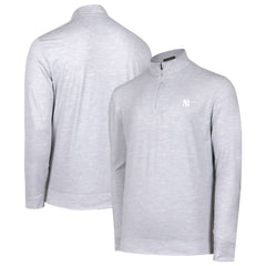 New York Yankees Sublime Tri-Blend Quarter-Zip Jacket - MLB Jackets