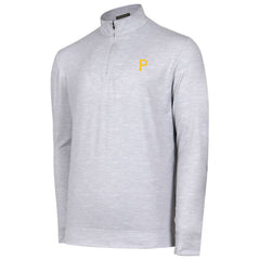 Pittsburgh Pirates Sublime Tri-Blend Quarter-Zip Jacket - MLB Jackets