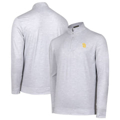 San Diego Padres Sublime Tri-Blend Quarter-Zip Jacket - MLB Jackets