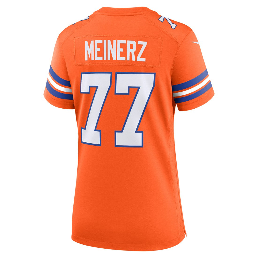 Denver Broncos Quinn Meinerz  Women's Mile High Collection 1977 Throwback Player Game Jersey | NFL Online