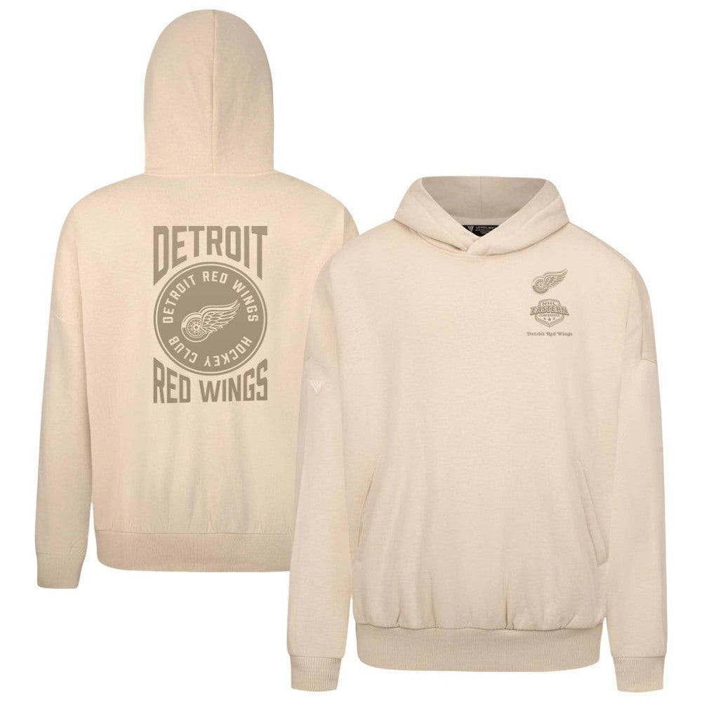 Detroit Red Wings Levelwear Contact Stamp Pullover Hoodie -  NHL Hoodies