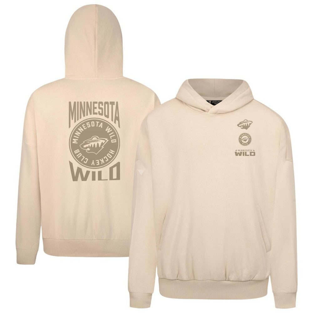 Minnesota Wild Levelwear Contact Stamp Pullover Hoodie -  NHL Hoodies