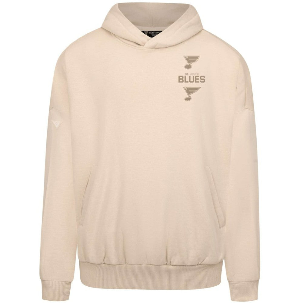 St. Louis Blues Levelwear Contact Stamp Pullover Hoodie -  NHL Hoodies