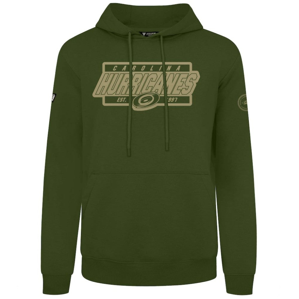 Carolina Hurricanes Levelwear Podium Pullover Hoodie -  NHL Hoodies