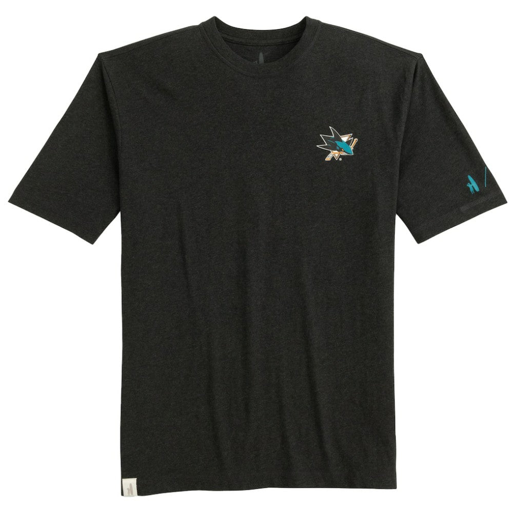 San Jose Sharks johnnie-O Heathered Spencer T-Shirt -  NHL T-shirts