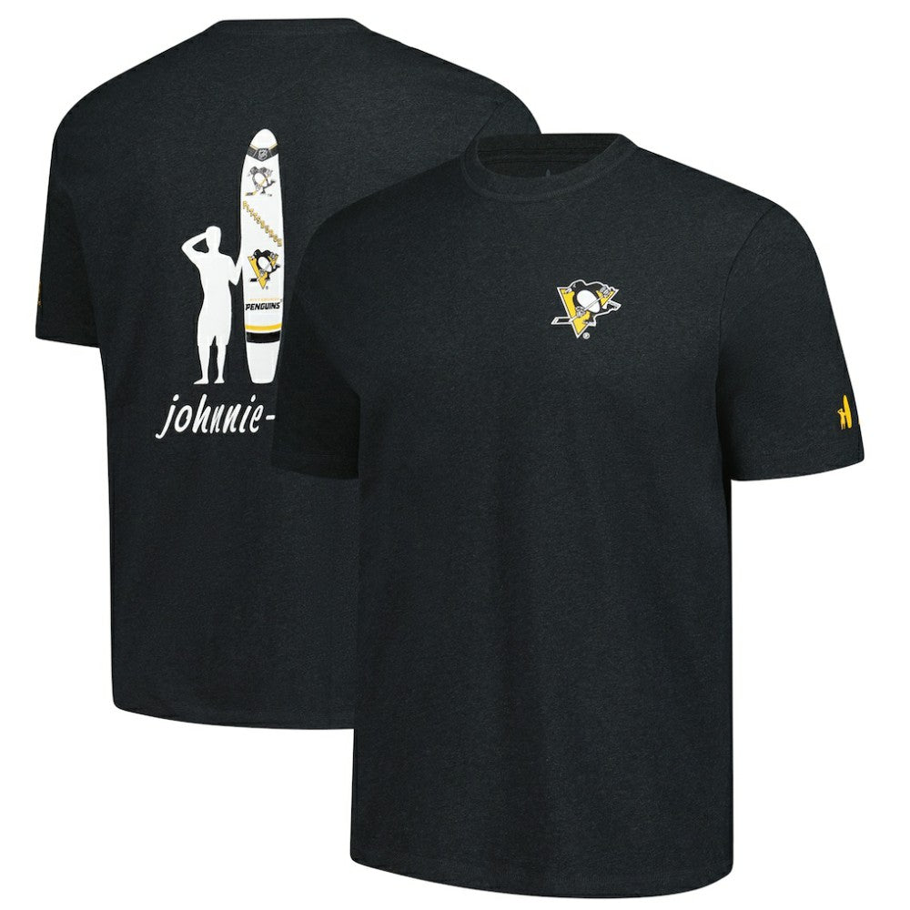 Pittsburgh Penguins johnnie-O Heathered Spencer T-Shirt -  NHL T-shirts
