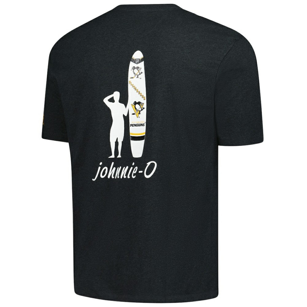 Pittsburgh Penguins johnnie-O Heathered Spencer T-Shirt -  NHL T-shirts