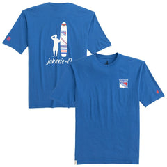 New York Rangers johnnie-O Heathered Spencer T-Shirt -  NHL T-shirts