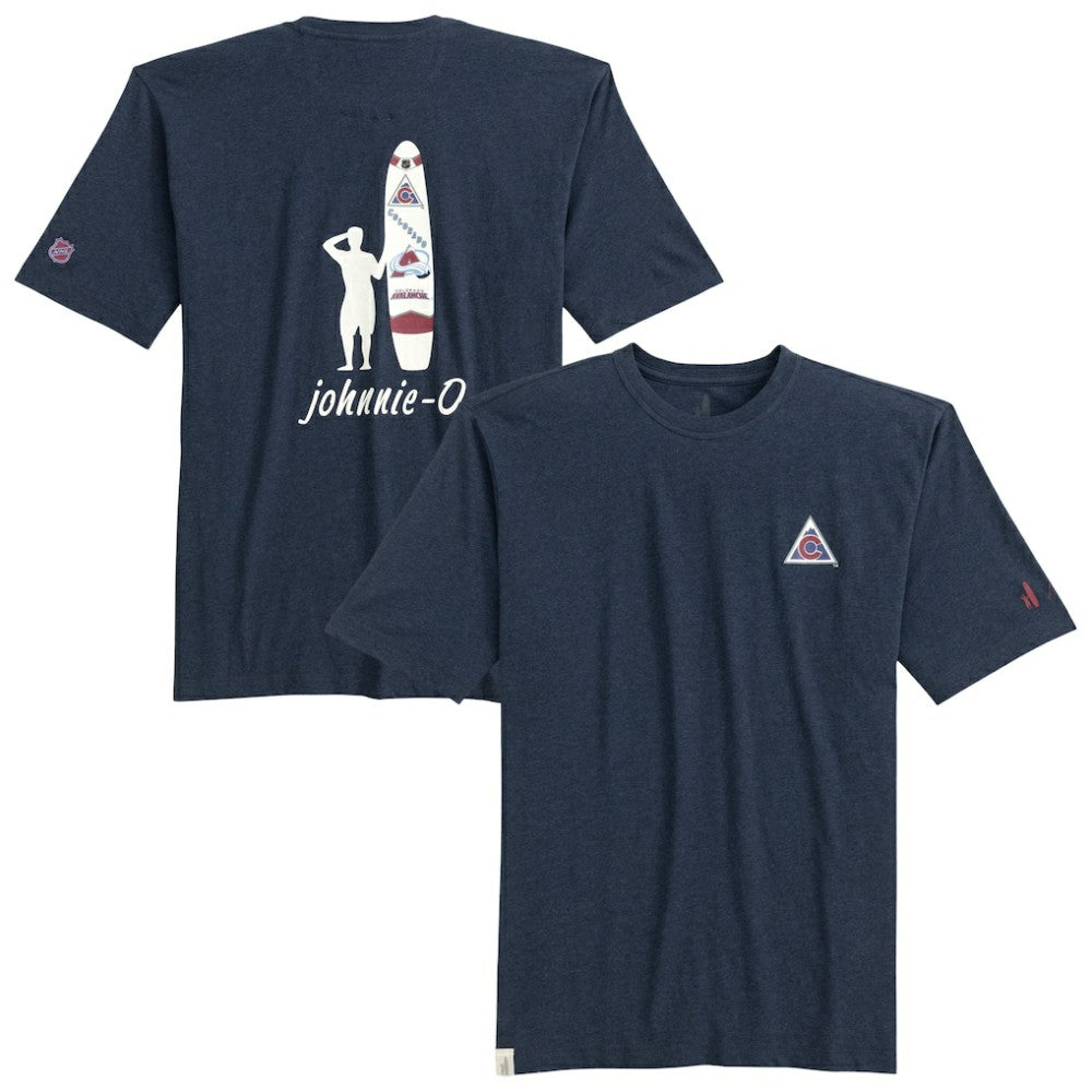 Colorado Avalanche johnnie-O Heathered Spencer T-Shirt -  NHL T-shirts