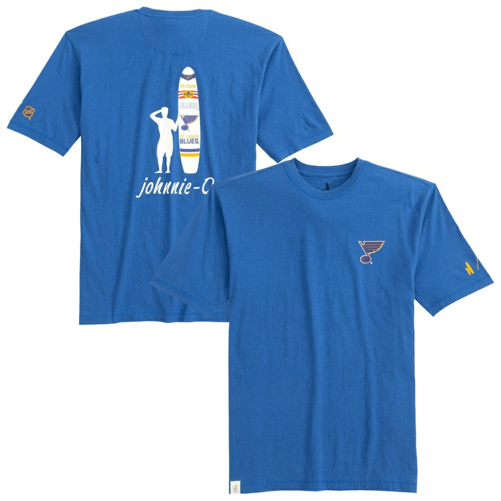 St. Louis Blues johnnie-O Heathered Spencer T-Shirt -  NHL T-shirts